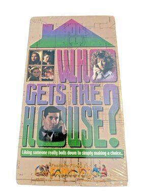 Who Gets The House? VHS Family Movie Sealed